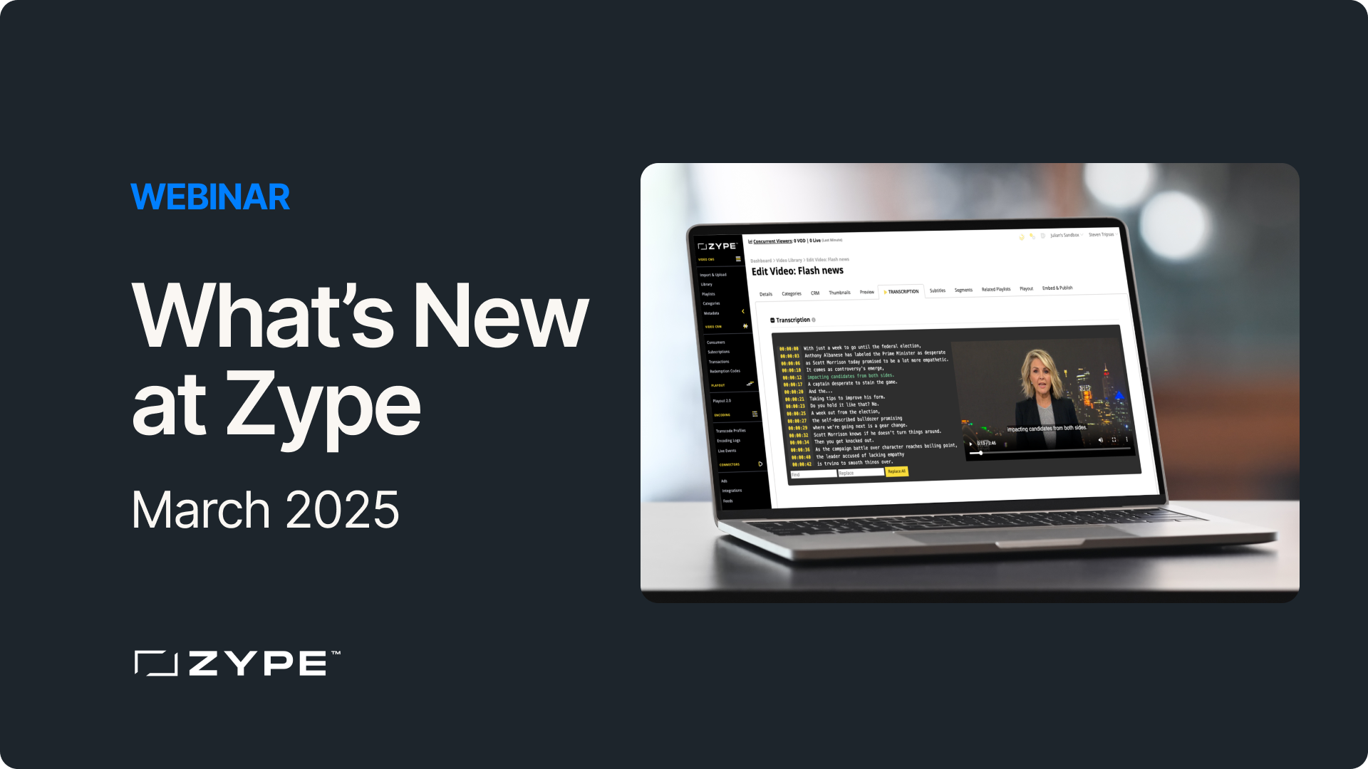 Whats New At Zype - March 25 Email Header (1).png